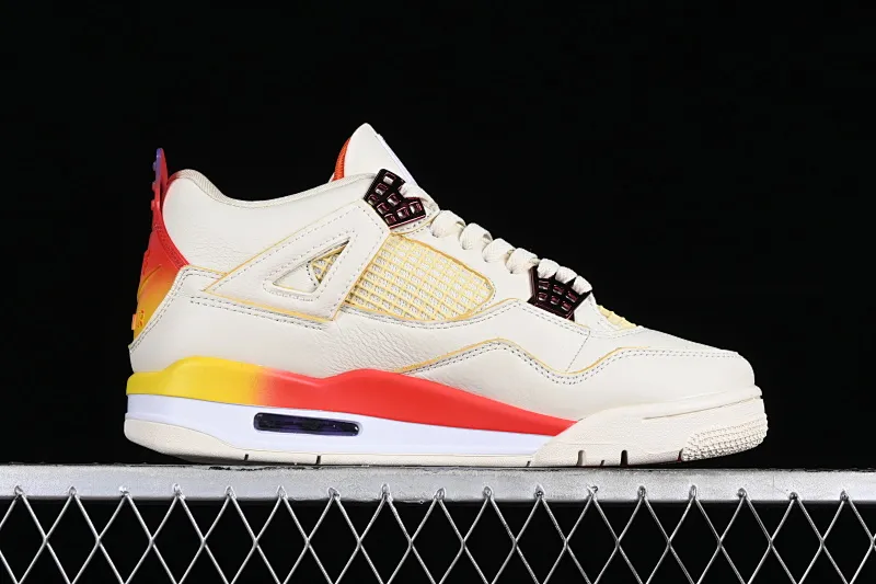 All categories Air Jordan Jordan series basketball shoes Air Jordan 4 J.Balvin x Air Jordan 4 Retro AJ4 Joe 4 rainbow gradient DH6927-901